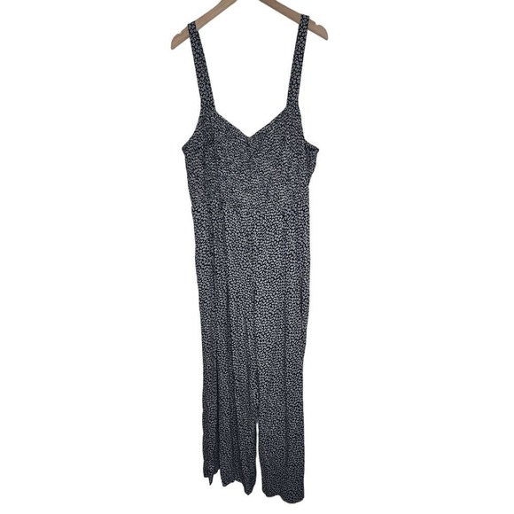 Madewell Jumpsuit Women's 4XL Floral Daisy Lucie Wide-Leg Pockets - Picture 1 of 7
